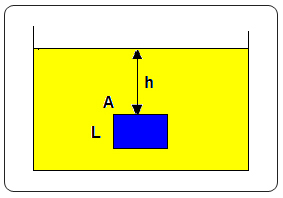 Figure 4 – Pressure on an immersed body